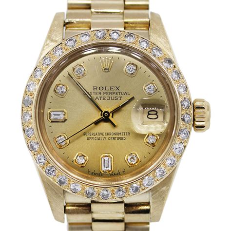 rolex women silver gold|18k gold ladies rolex watch.